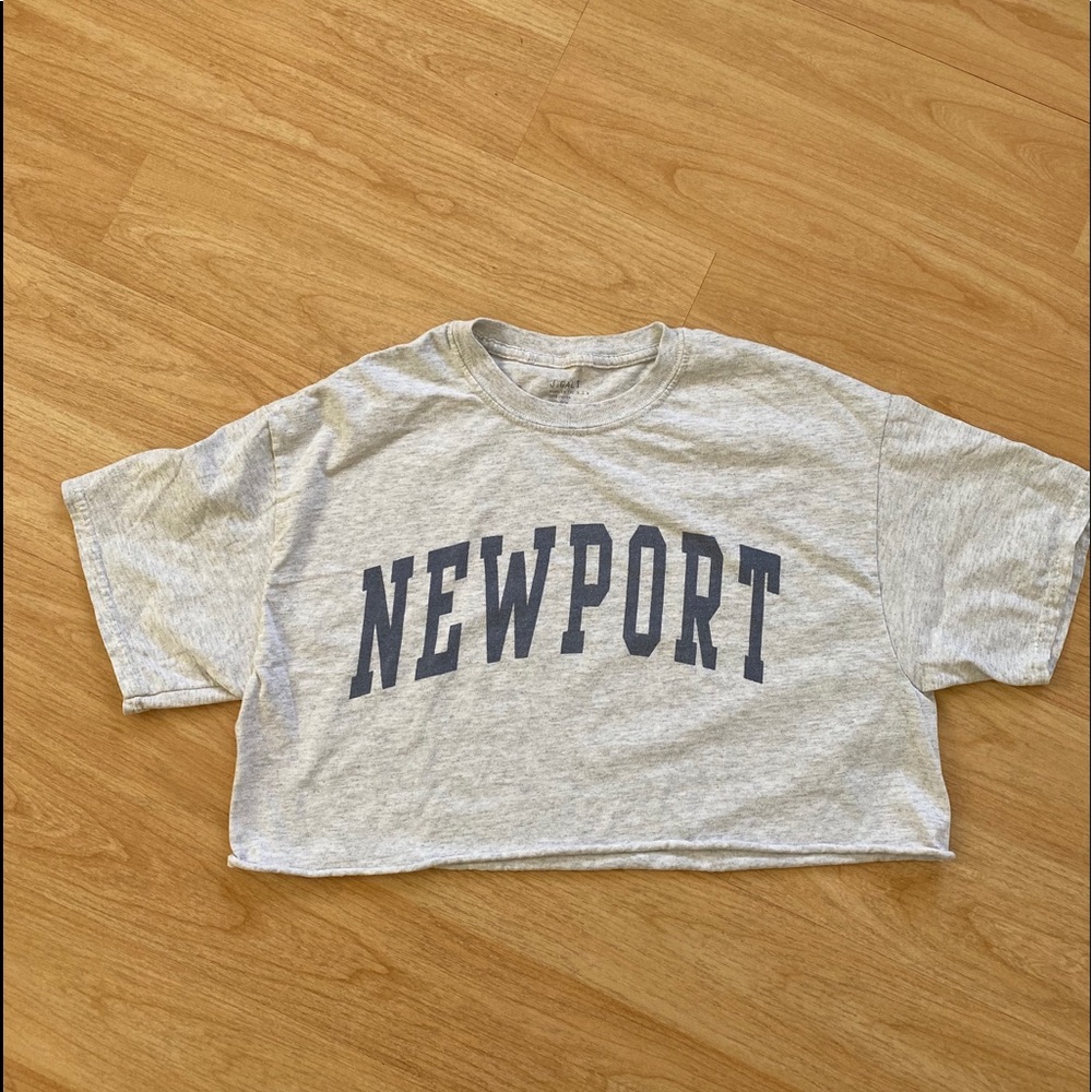 Newport crop top from Brandy Melville